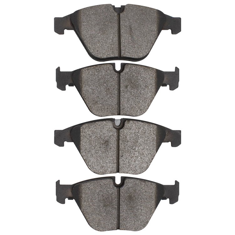 Semi-Metallic Brake Pads, 2007-2015 BMW, Position: Front