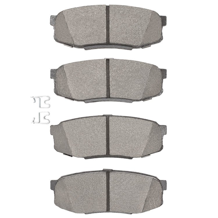 Semi-Metallic Brake Pads, Fits Select Lexus/Toyota/Scion, Position: Rear