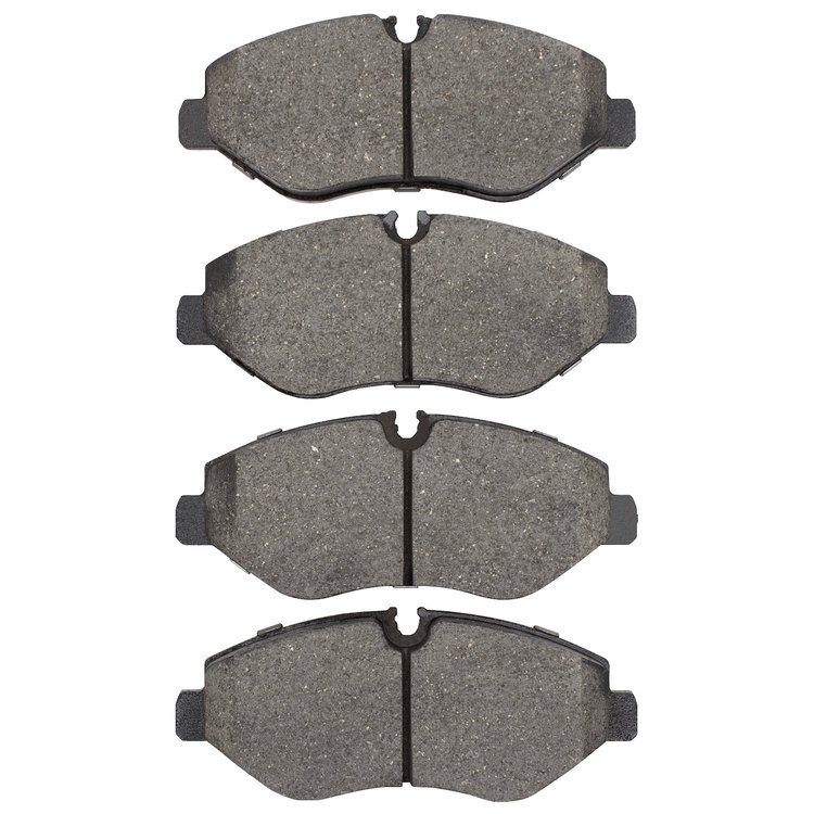 Semi-Metallic Brake Pads, Fits Select Fits Multiple Makes/Models, Position: Front