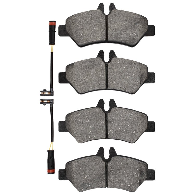 Semi-Metallic Brake Pads, 2006-2018 Fits Multiple Makes/Models, Position: Rear Right