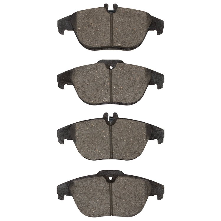 Semi-Metallic Brake Pads, 2009-2015 Mercedes-Benz, Position: Rear
