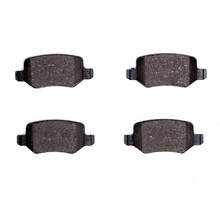 Semi-Metallic Brake Pads, 2001-2011 Mercedes-Benz, Position: Rear