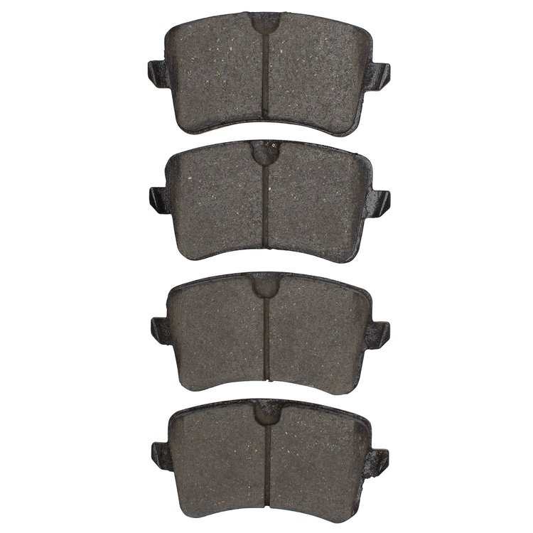 Semi-Metallic Brake Pads, 2008-2017 Audi/Porsche/Volkswagen, Position: Rear