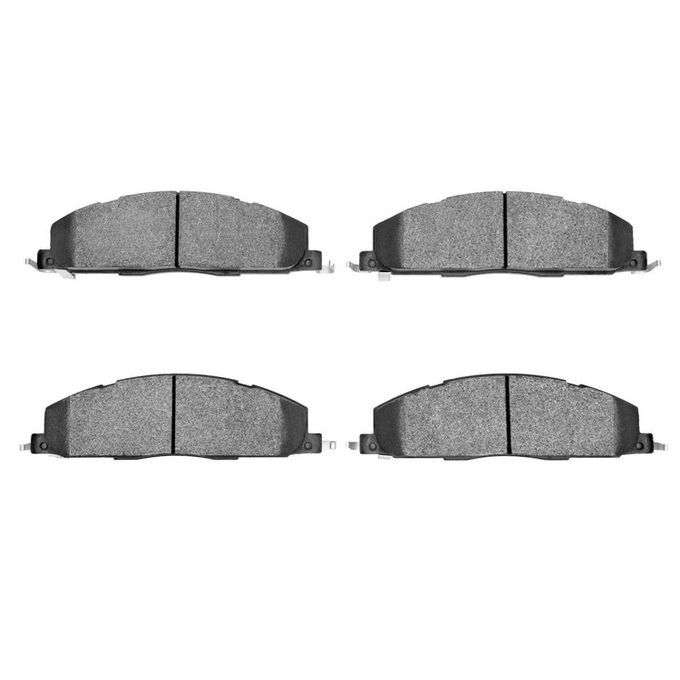 Semi-Metallic Brake Pads, 2009-2018 Mopar, Position: Rear
