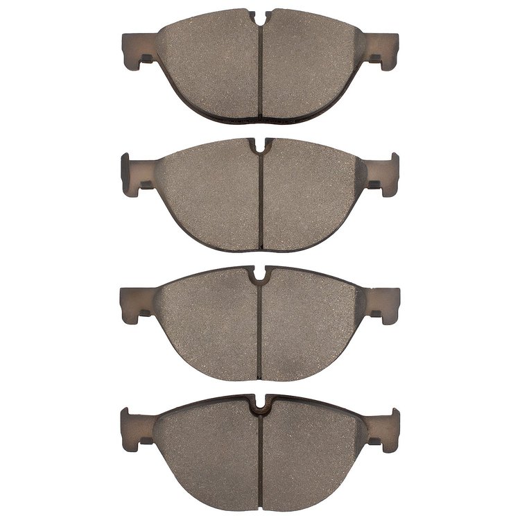 Semi-Metallic Brake Pads, 2009-2018 BMW, Position: Front