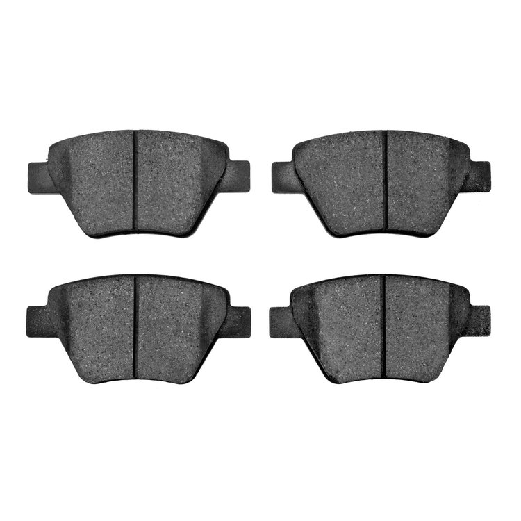 Semi-Metallic Brake Pads, 2005-2018 Audi/Porsche/Volkswagen, Position: Rear