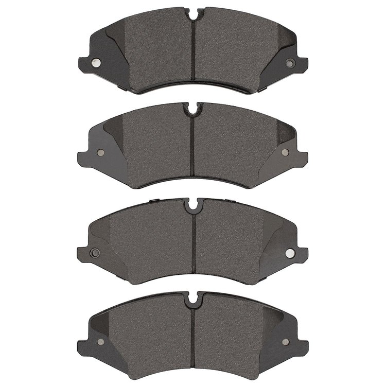 Semi-Metallic Brake Pads, 2010-2017 Land Rover, Position: Front