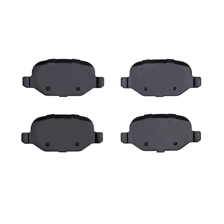 Semi-Metallic Brake Pads, 2002-2007 Alfa Romeo, Position: Rear