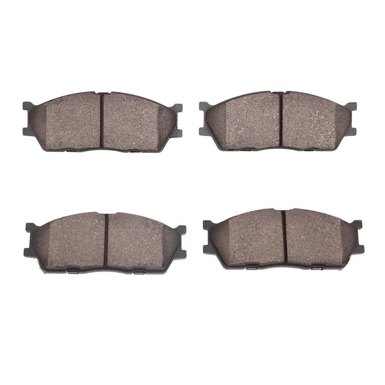 Semi-Metallic Brake Pads, 2002-2005 Kia/Hyundai/Genesis, Position: Front