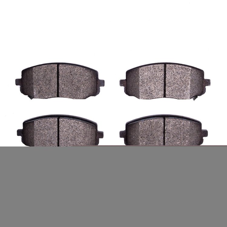 Semi-Metallic Brake Pads, 2012-2014 Mopar, Position: Front