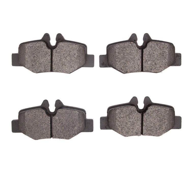 Semi-Metallic Brake Pads, 2007-2013 Mercedes-Benz, Position: Rear