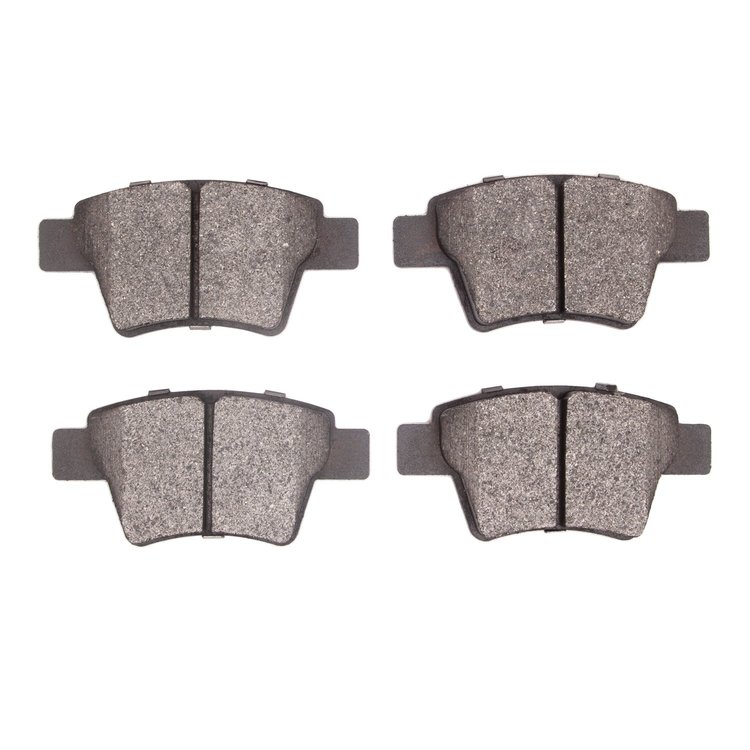 Semi-Metallic Brake Pads, 2007-2014 Peugeot, Position: Rear