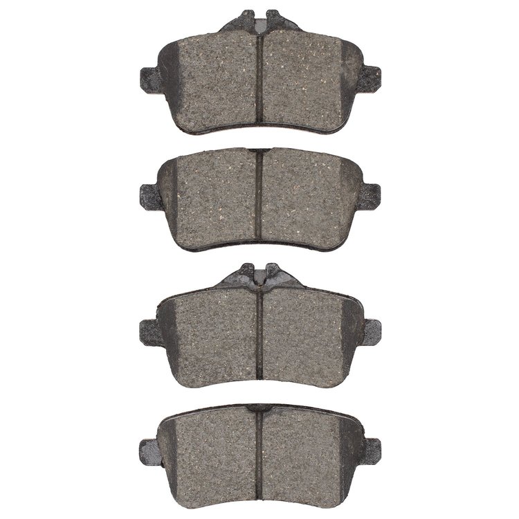 Semi-Metallic Brake Pads, 2012-2020 Mercedes-Benz, Position: Rear