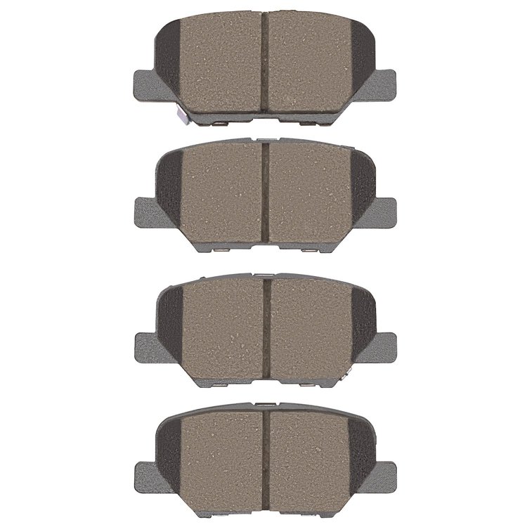 Semi-Metallic Brake Pads, Fits Select Fits Multiple Makes/Models, Position: Rear