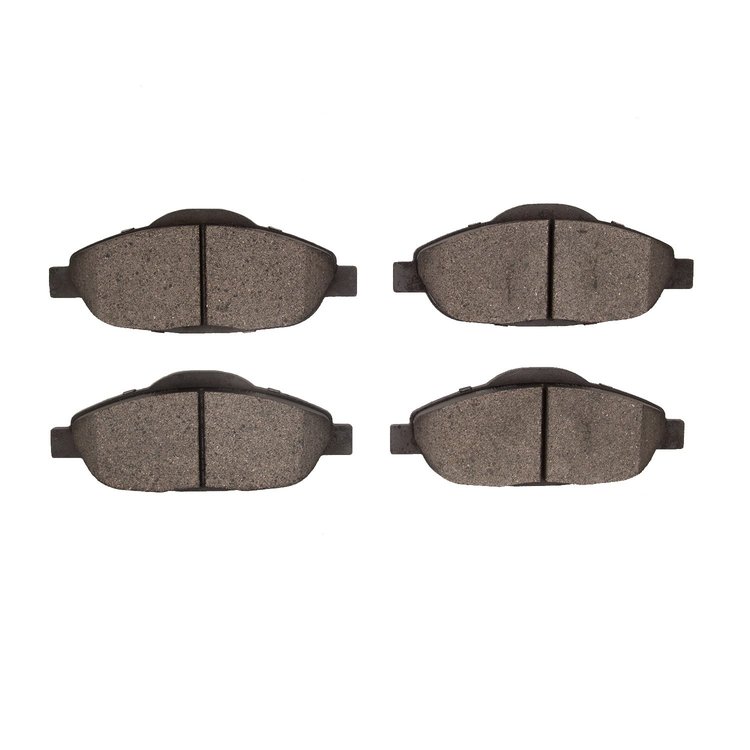 Semi-Metallic Brake Pads, 2009-2012 Peugeot, Position: Front