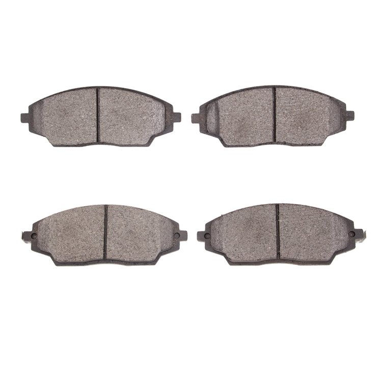 Semi-Metallic Brake Pads, 2012-2016 GM, Position: Front