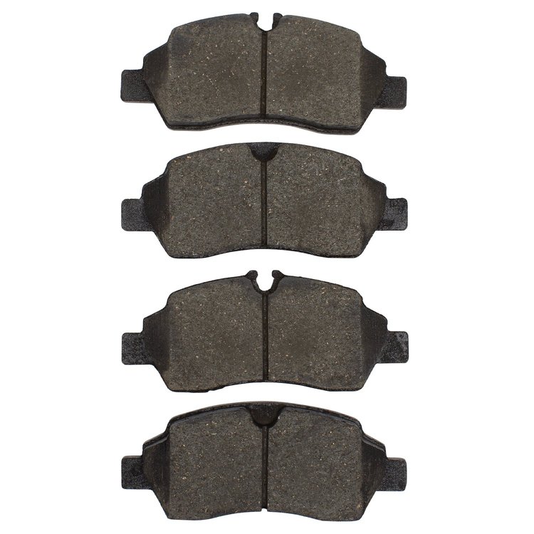 Semi-Metallic Brake Pads, 2015-2019 Ford/Lincoln/Mercury/Mazda, Position: Rear