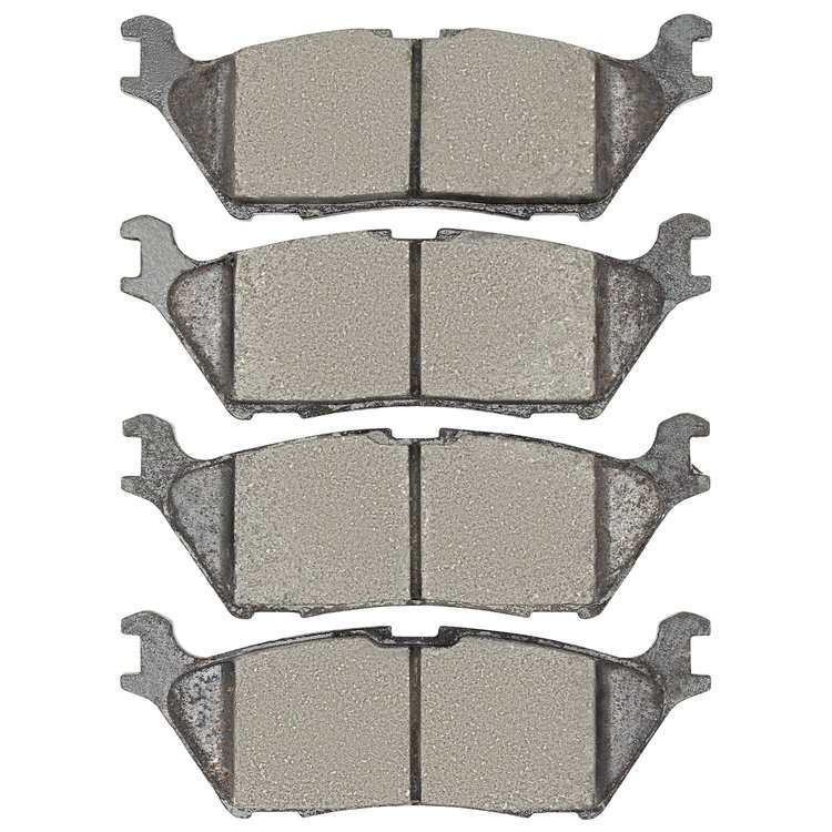 Semi-Metallic Brake Pads, 2015-2021 Ford/Lincoln/Mercury/Mazda, Position: Rear