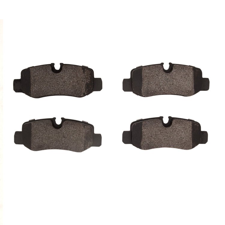 Semi-Metallic Brake Pads, Fits Select Mercedes-Benz, Position: Rear