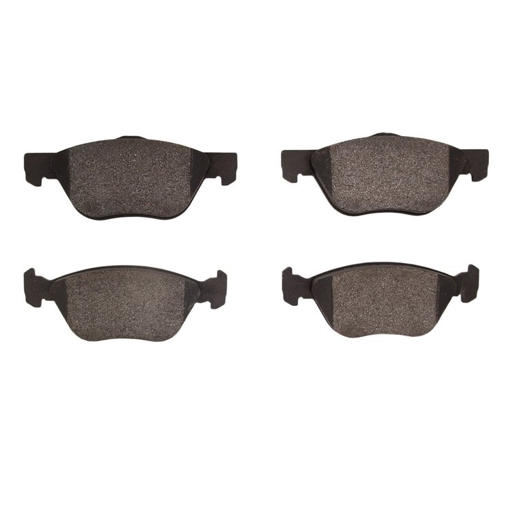 Semi-Metallic Brake Pads, 2015-2017 Mopar, Position: Front