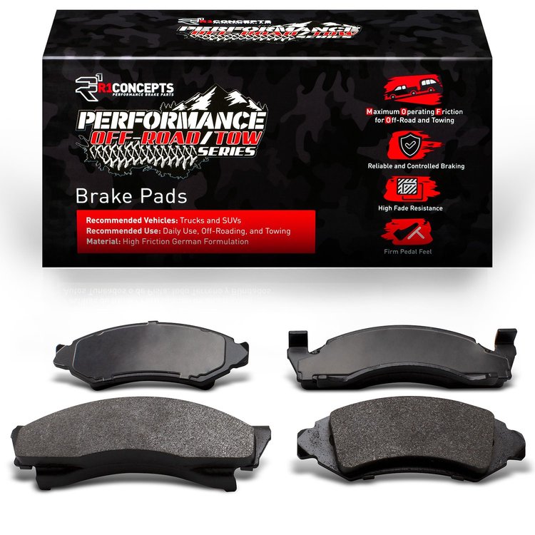 Performance Off-Road/Tow Brake Pads, 1972-1985 Fits Multiple Makes/Models, Position: Front