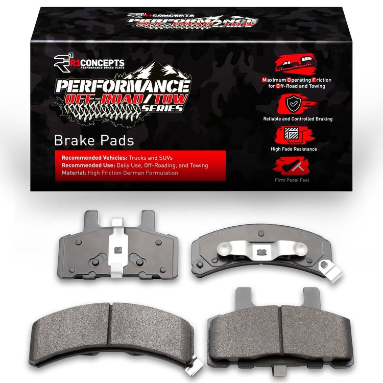 Performance Off-Road/Tow Brake Pads, 1988-2002 Fits Multiple Makes/Models, Position: Front