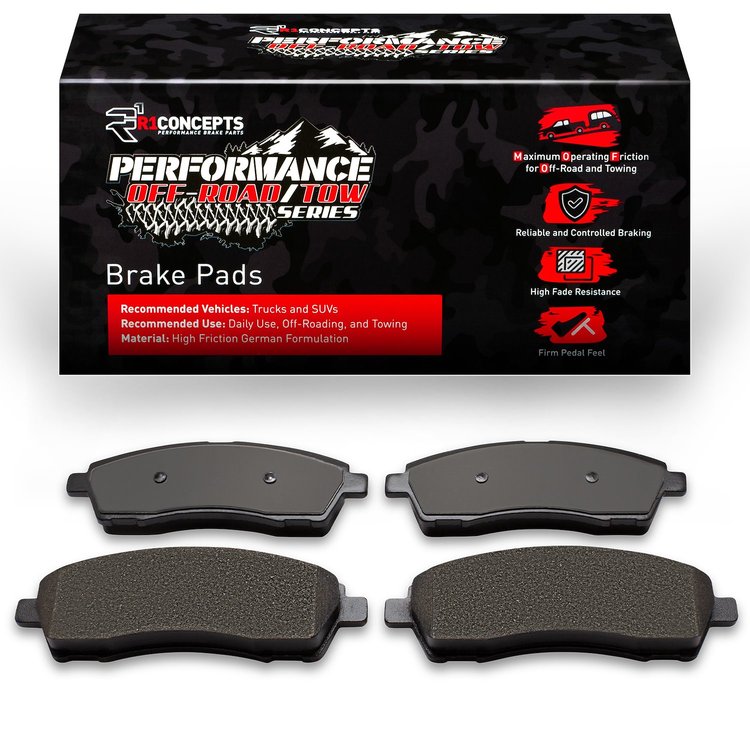 Performance Off-Road/Tow Brake Pads, 1999-2005 Ford/Lincoln/Mercury/Mazda, Position: Rear