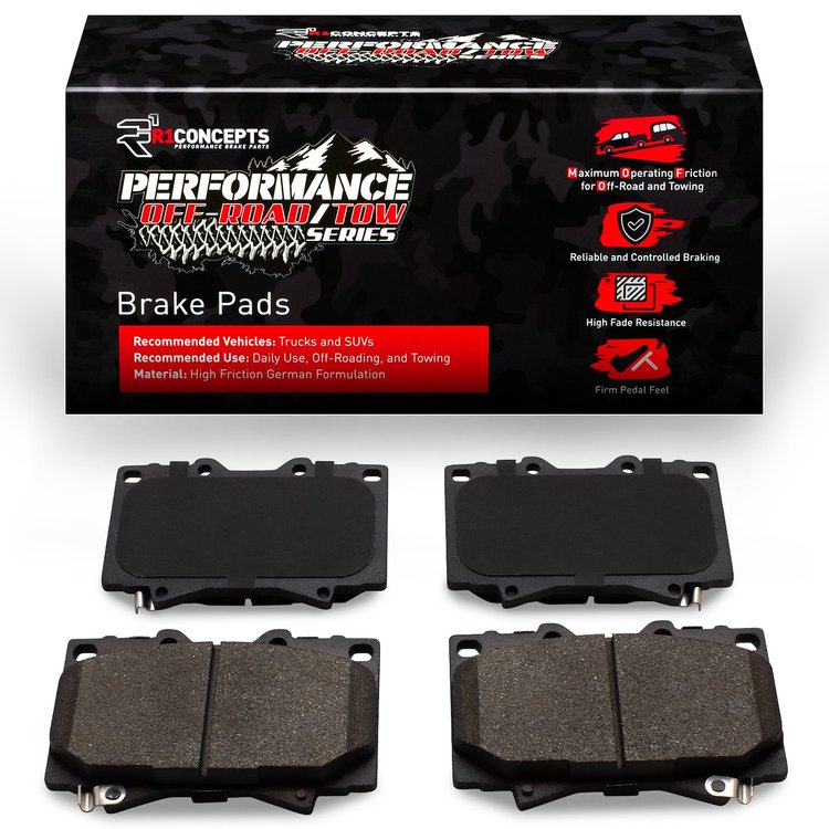 Performance Off-Road/Tow Brake Pads, 1998-2007 Lexus/Toyota/Scion, Position: Front
