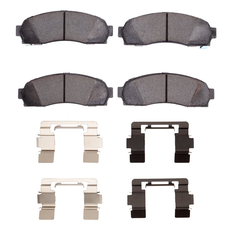 Performance Off-Road/Tow Brake Pads & Hardware Kit, 2002-2012 Fits Multiple Makes/Models, Position: Front