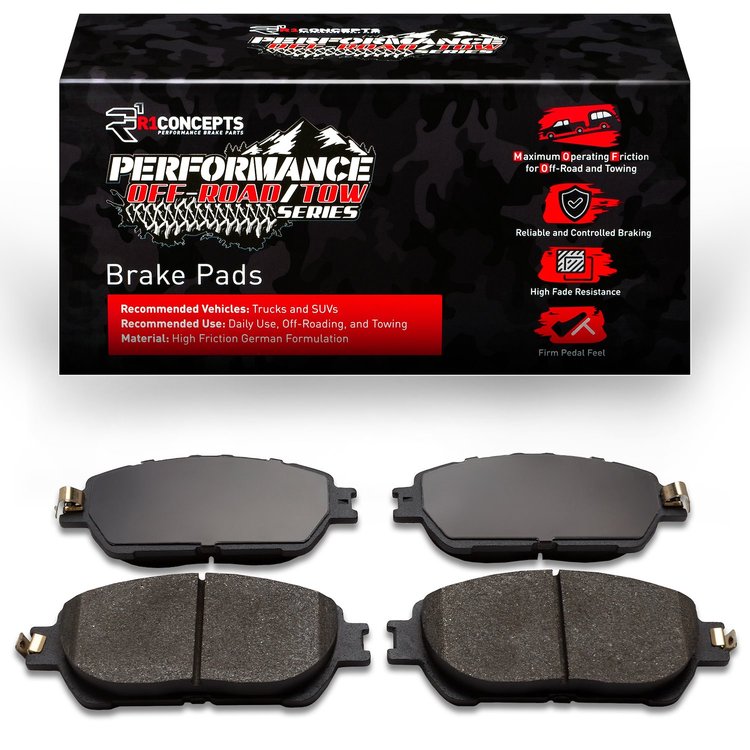 Performance Off-Road/Tow Brake Pads, 2004-2015 Lexus/Toyota/Scion, Position: Front