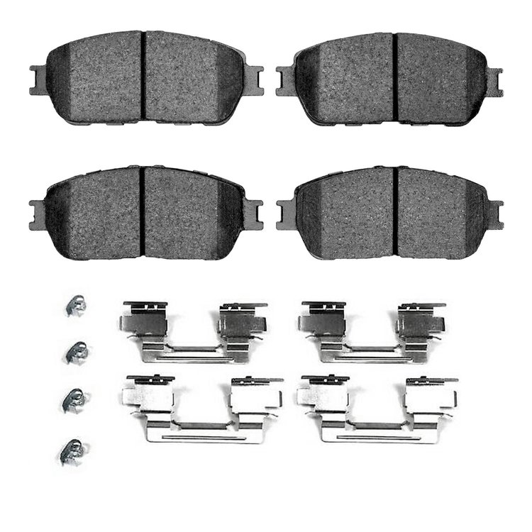 Performance Off-Road/Tow Brake Pads & Hardware Kit, 2004-2010 Lexus/Toyota/Scion, Position: Front