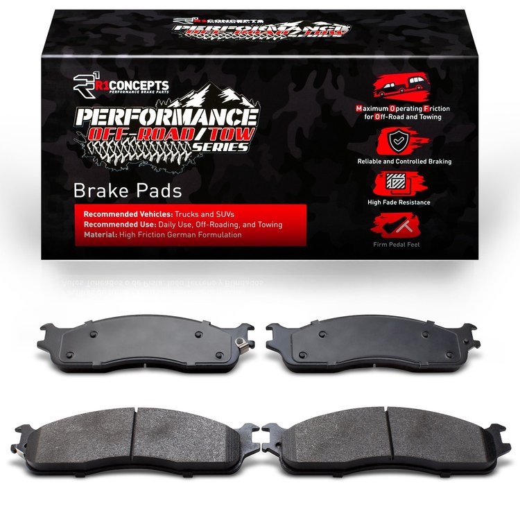 Performance Off-Road/Tow Brake Pads, 2003-2008 Mopar, Position: Front