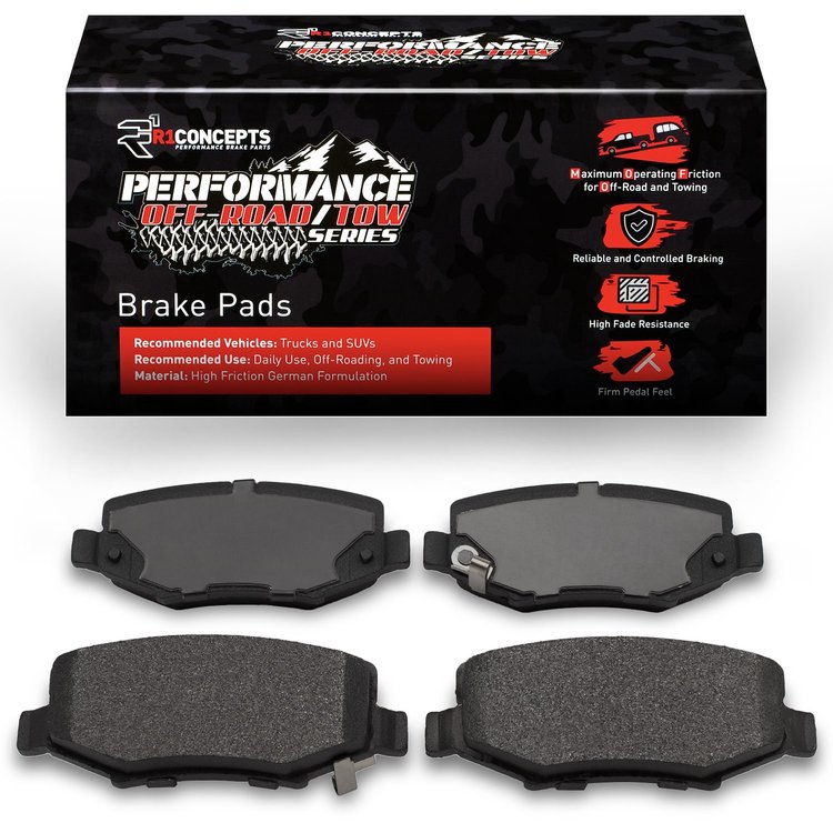 Performance Off-Road/Tow Brake Pads, 2007-2018 Mopar, Position: Rear