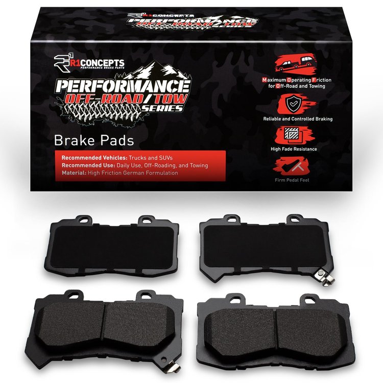 Performance Off-Road/Tow Brake Pads, 2015-2020 GM, Position: Front