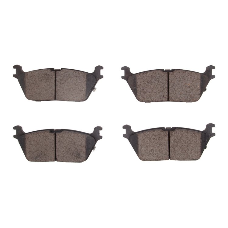 Performance Off-Road/Tow Brake Pads, Fits Select Mopar, Position: Rear
