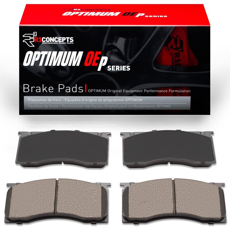 Optimum OE Brake Pads, 1964-1972 Fits Multiple Makes/Models, Position: Front