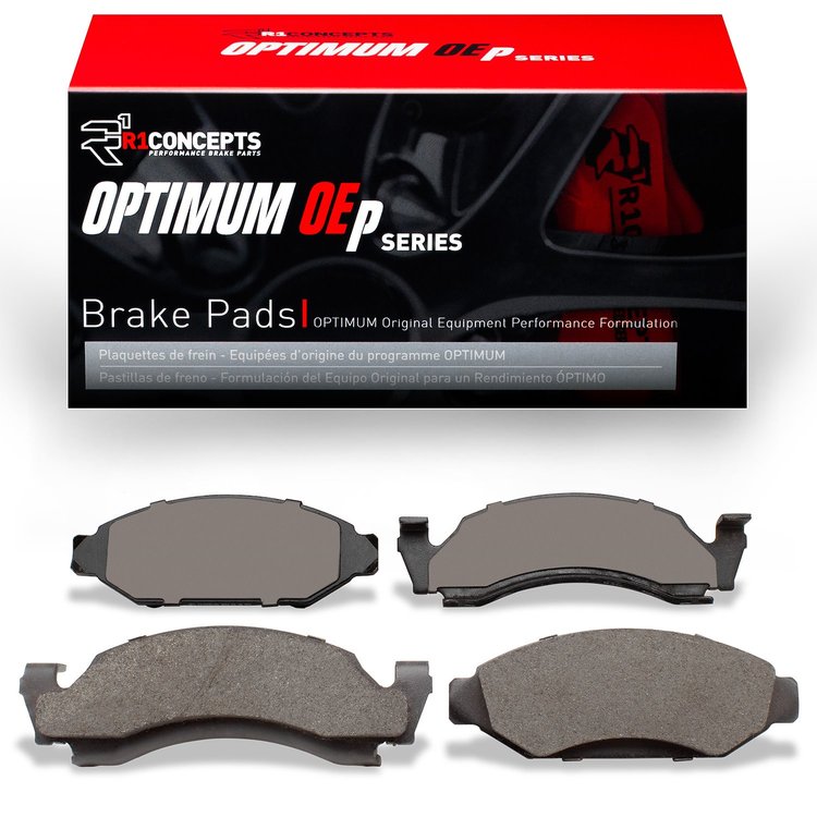 Optimum OE Brake Pads, 1972-1985 Fits Multiple Makes/Models, Position: Front