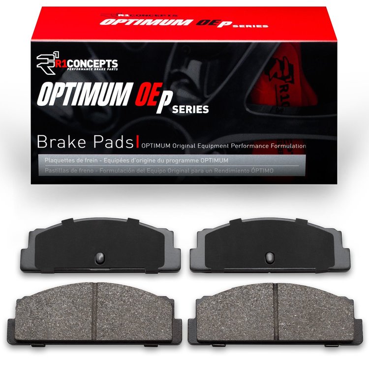 Optimum OE Brake Pads, 1966-1988 Fits Multiple Makes/Models, Position: Rear