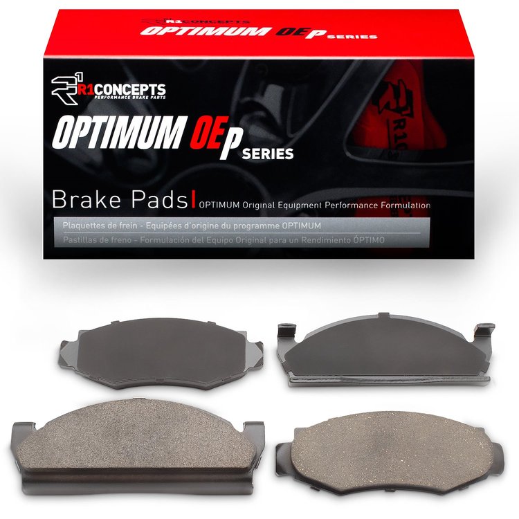 Optimum OE Brake Pads, 1974-1983 Fits Multiple Makes/Models, Position: Front