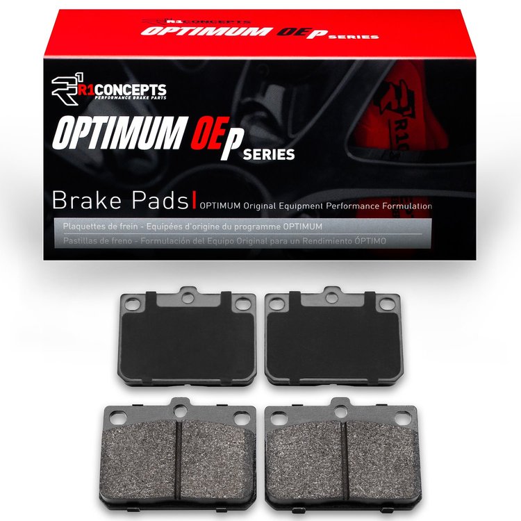 Optimum OE Brake Pads, 1972-1987 Fits Multiple Makes/Models, Position: Front