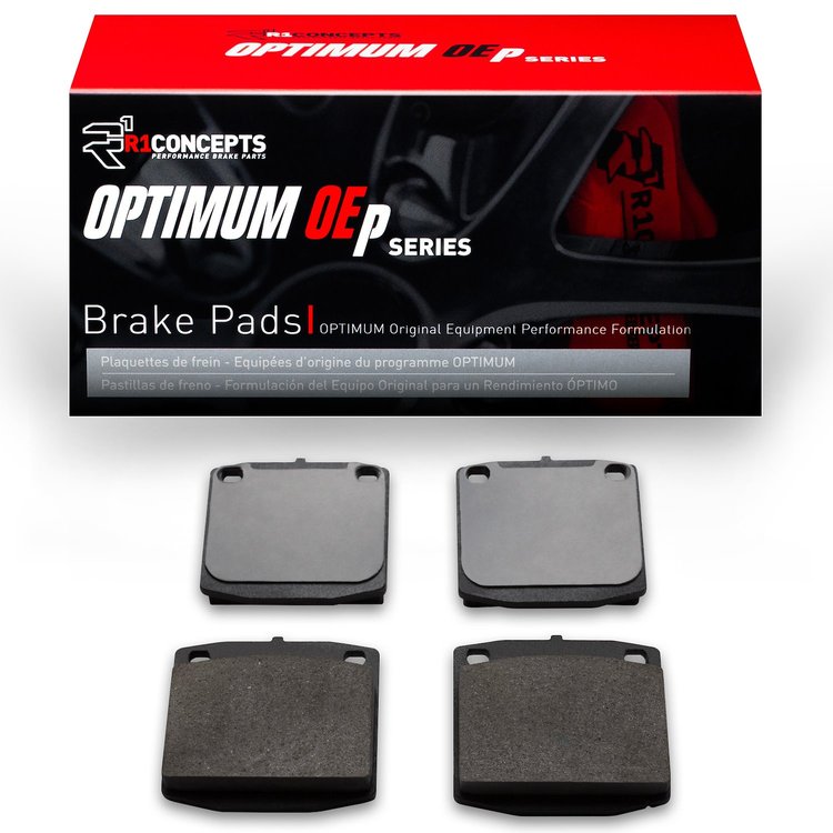 Optimum OE Brake Pads, 1974-1982 Fits Multiple Makes/Models, Position: Front