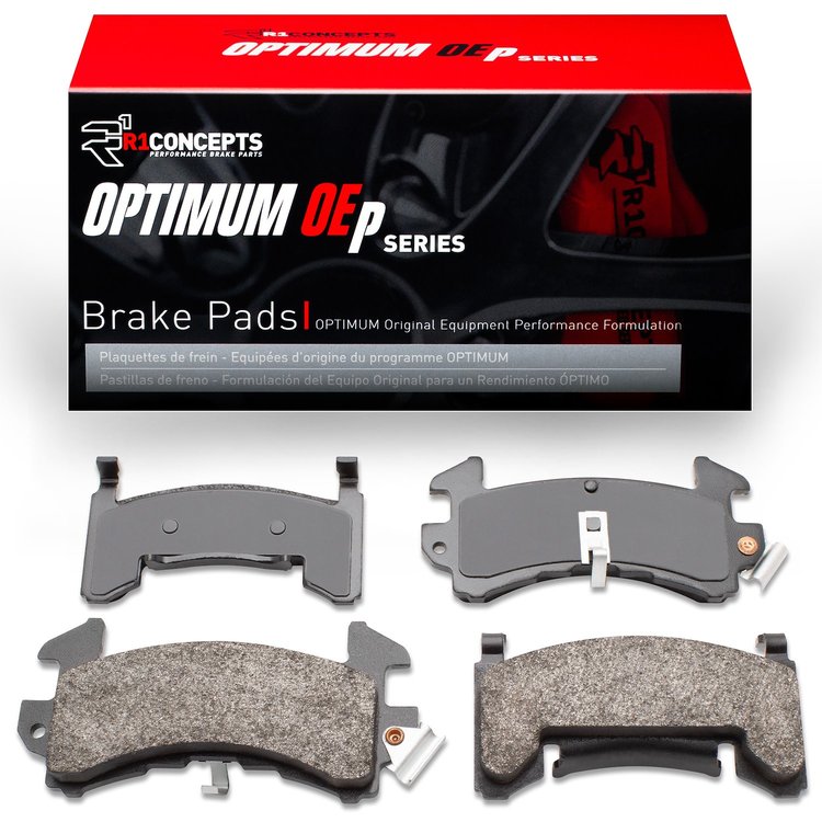 Optimum OE Brake Pads, 1978-2002 GM, Position: Front