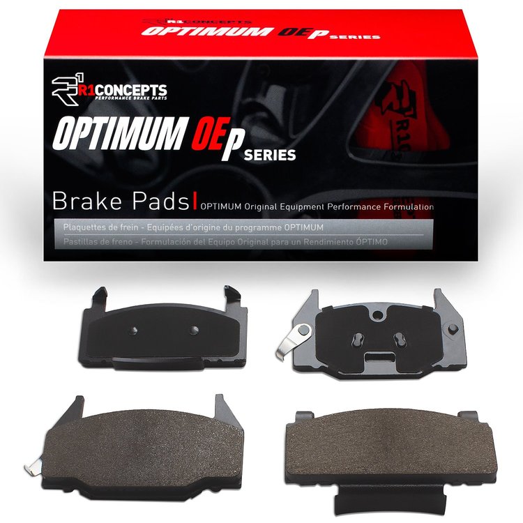 Optimum OE Brake Pads, 1980-1982 GM, Position: Front
