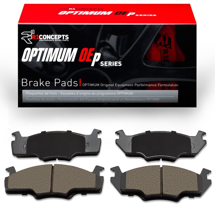 Optimum OE Brake Pads, 1980-1984 Audi/Porsche/Volkswagen, Position: Front