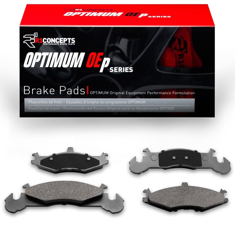 Optimum OE Brake Pads, 1983-1990 Mopar, Position: Front