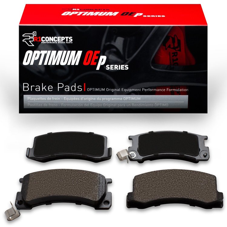 Optimum OE Brake Pads, 1982-1985 Lexus/Toyota/Scion, Position: Rear