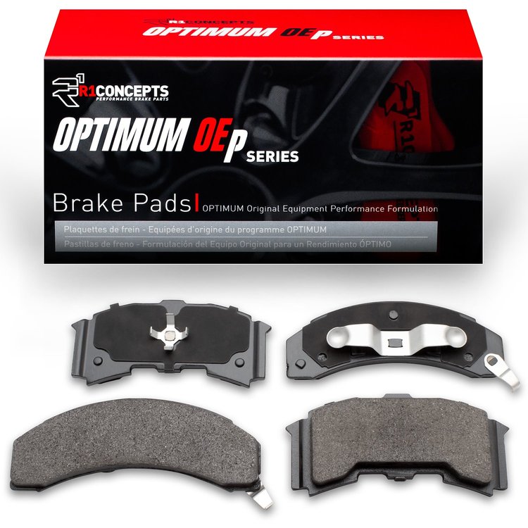 Optimum OE Brake Pads, 1984-1987 GM, Position: Front