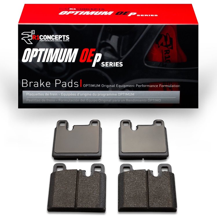 Optimum OE Brake Pads, 1984-1989 Audi/Porsche/Volkswagen, Position: Front