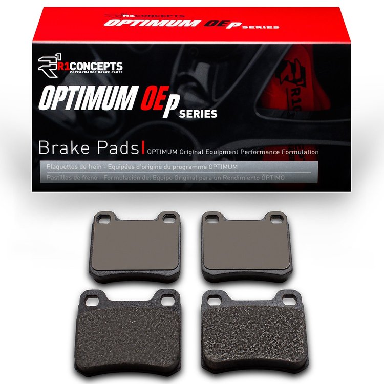 Optimum OE Brake Pads, 1983-1995 Mercedes-Benz, Position: Rear