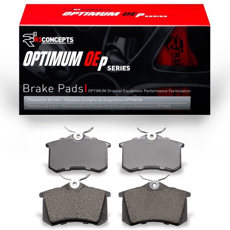 Optimum OE Brake Pads, 1986-2019 Fits Multiple Makes/Models, Position: Rear
